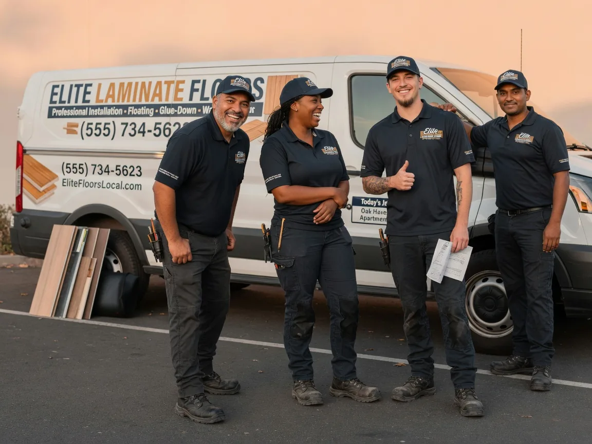 Laminate flooring installation company in Troutman, NC